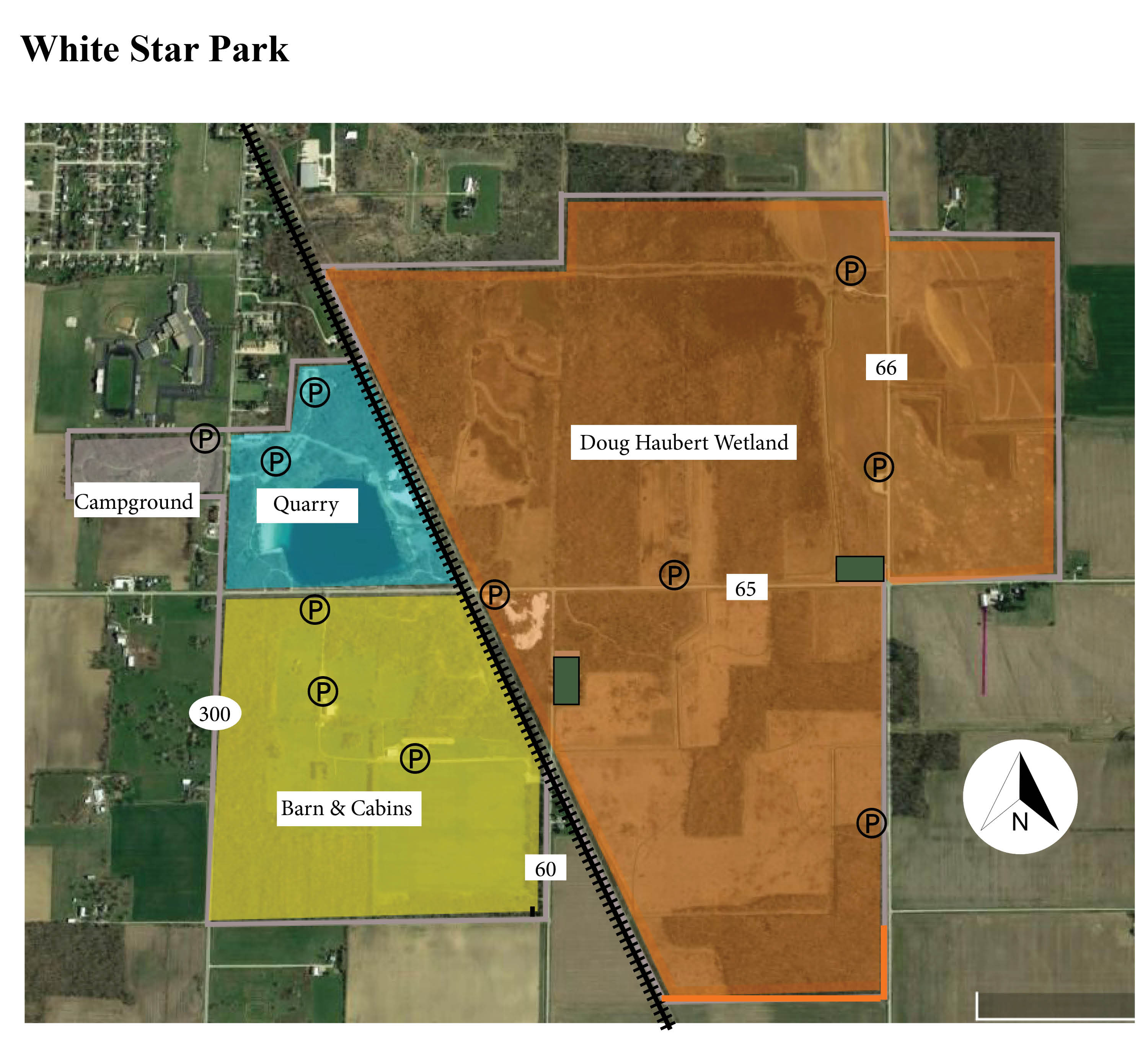 white star park map